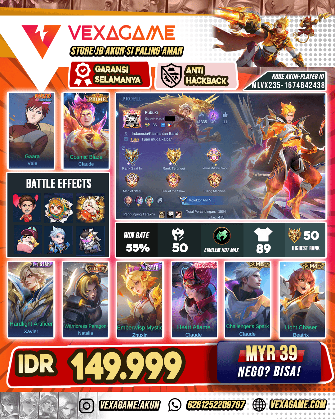Claude Prime Super Murah