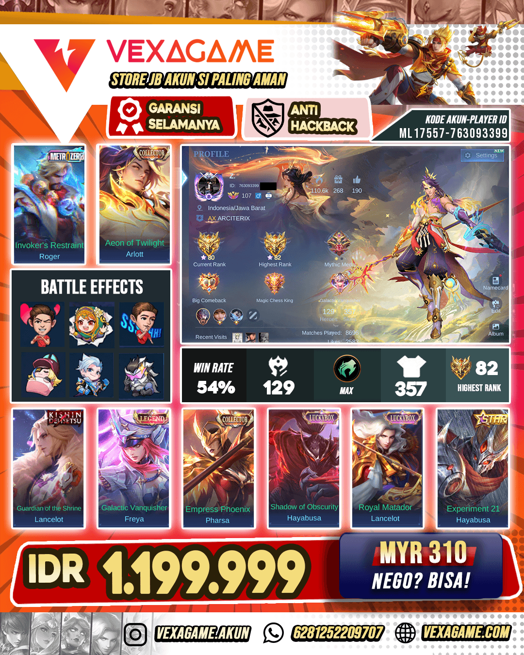 Arlot CC | Lancelot Kishin | Roger Metrozero