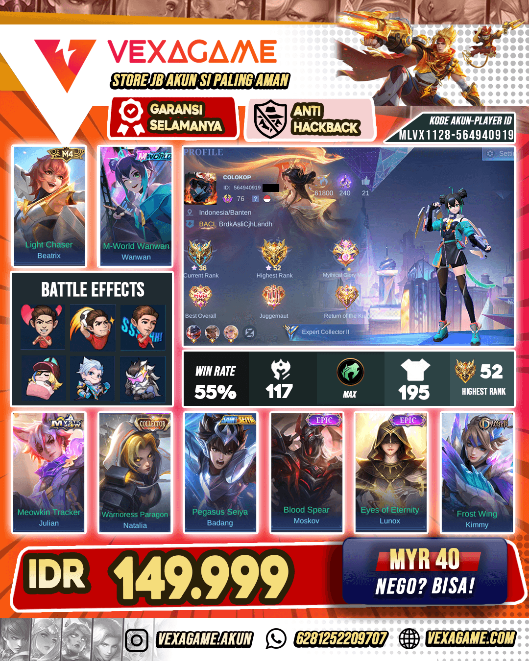 Wan wan M-World Murah