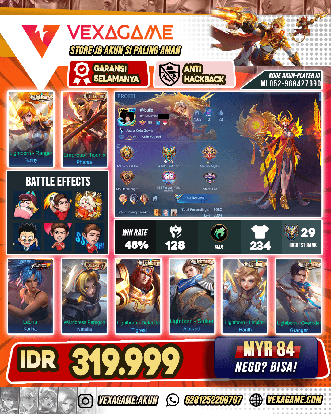 Parsha Collector Murah