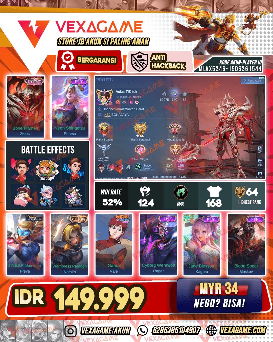 Zhask Luckybox | Parsha Epic