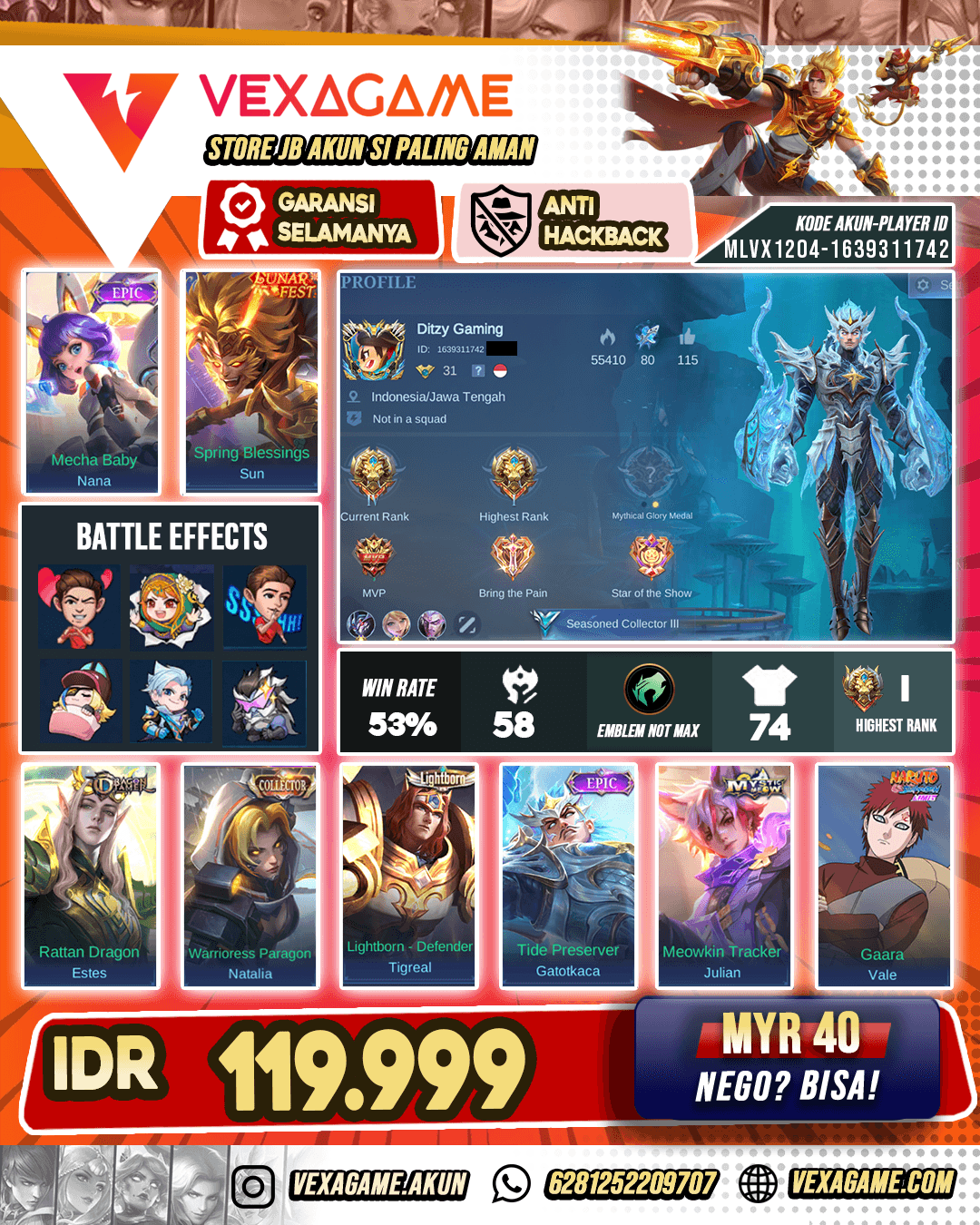 Gatot kaca Epic
