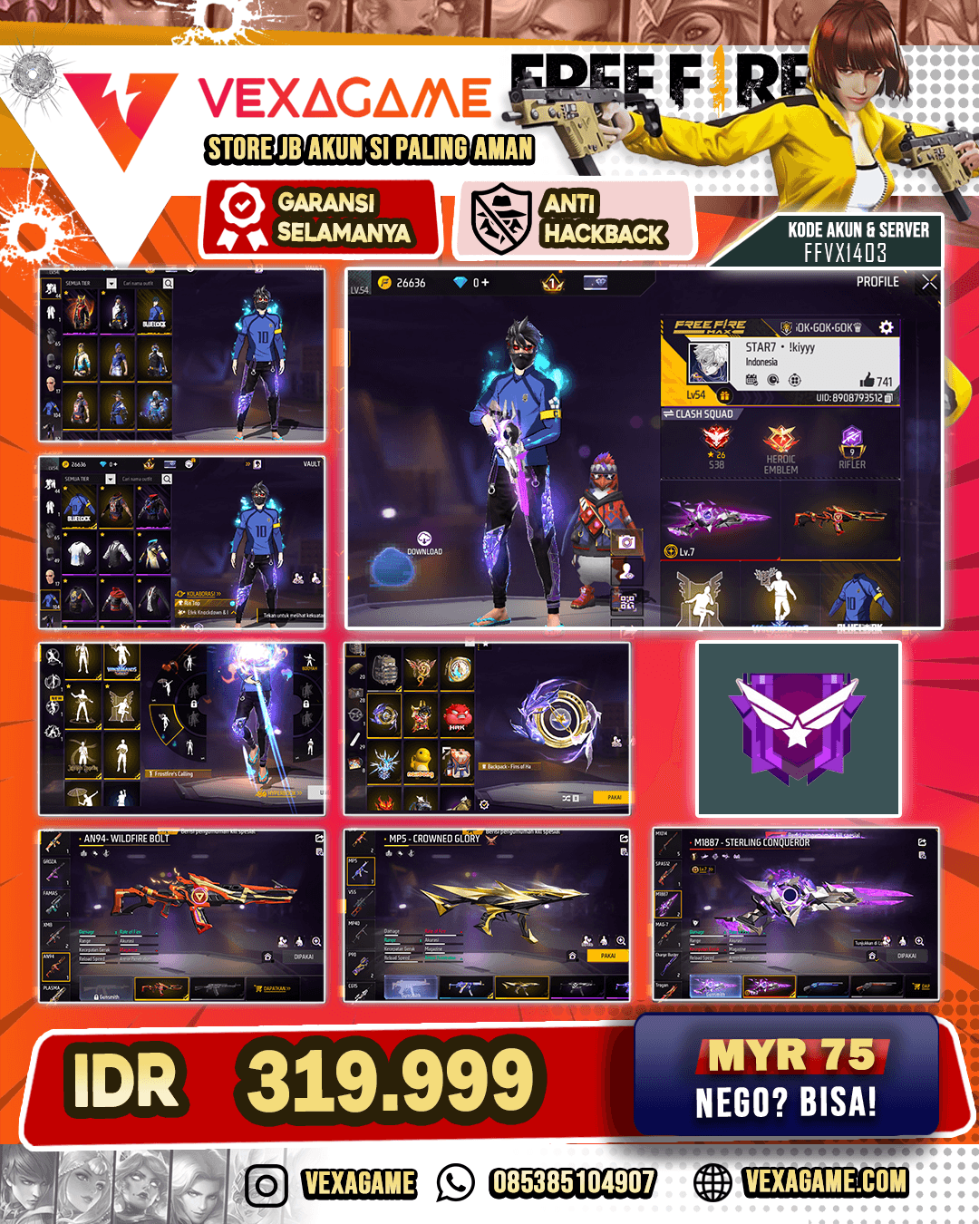 SG EVO MAX | BUNDLE BLUELOCK