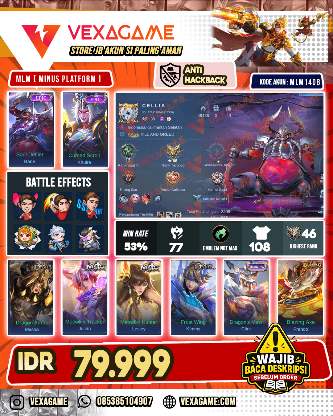 Bane Epic | Khufa Epic