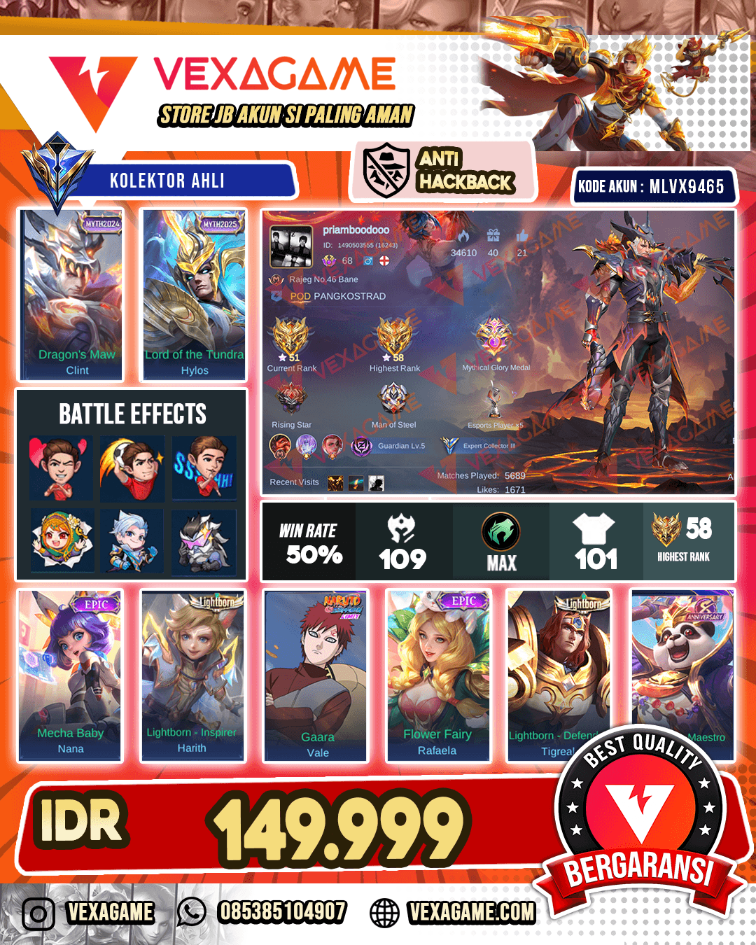 Clint MYTH|  Hylos MYTH