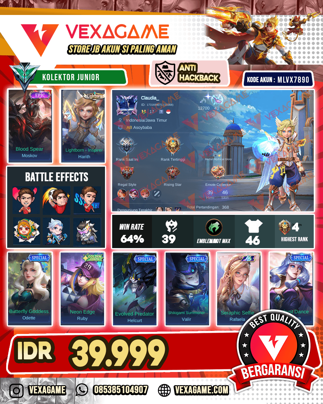 Harith Lightborn | Moskov Epic