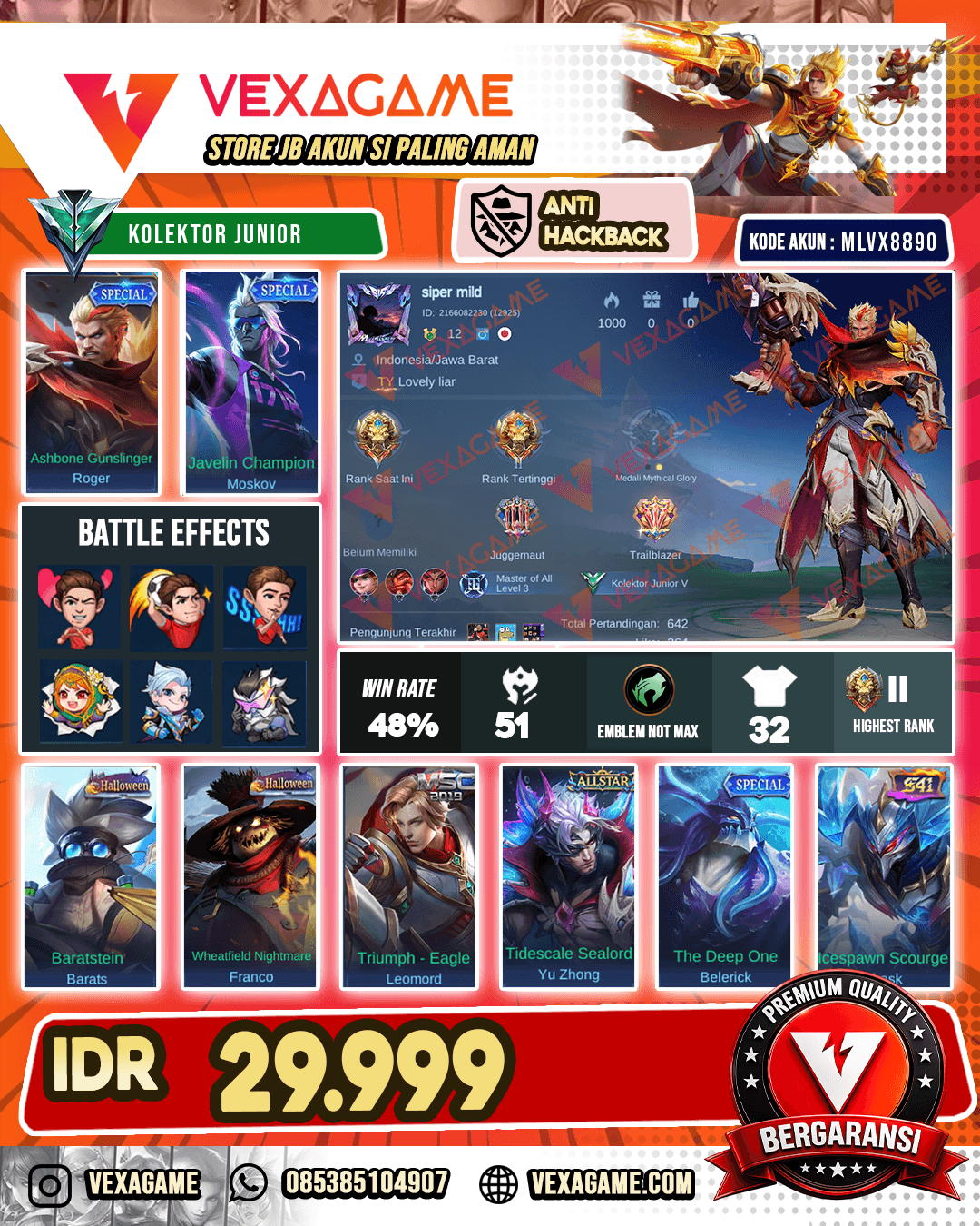 AKUN MURAH HARGA PELAJAR