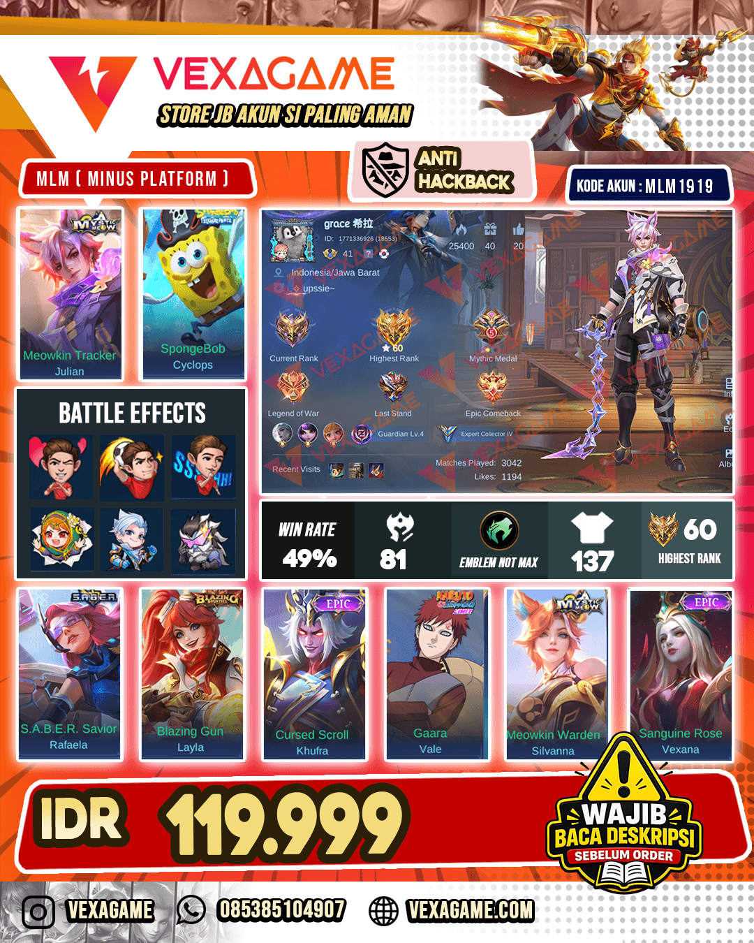 (STARLIGHT) Julian Miaw X Cyclops Spongebob | SL Card
