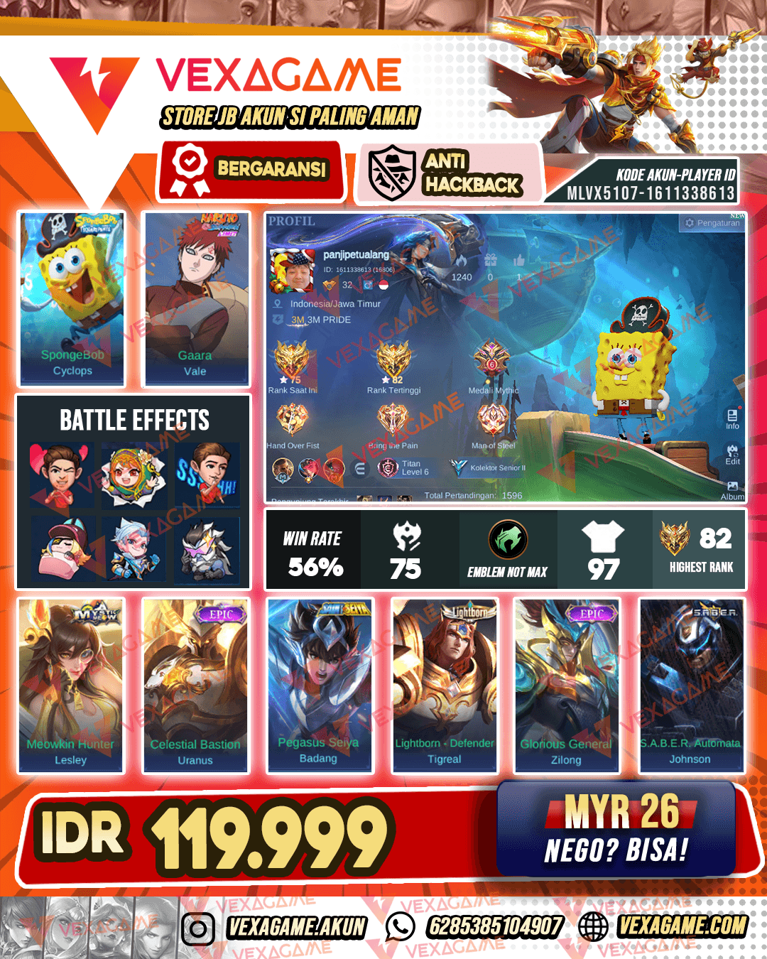 Cyclops Spongebob X Vale Gaara