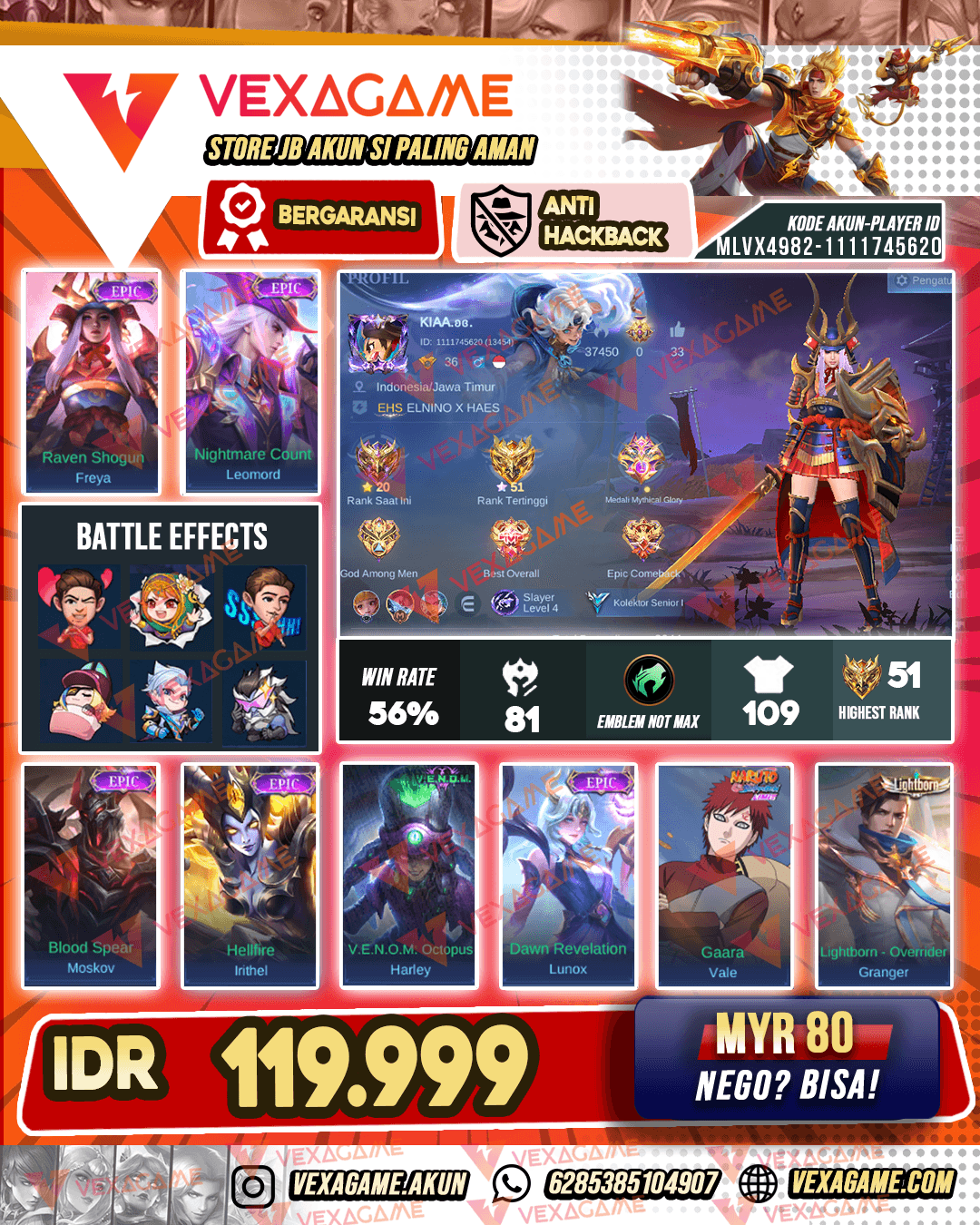 Freya Epic | Leomord Epic