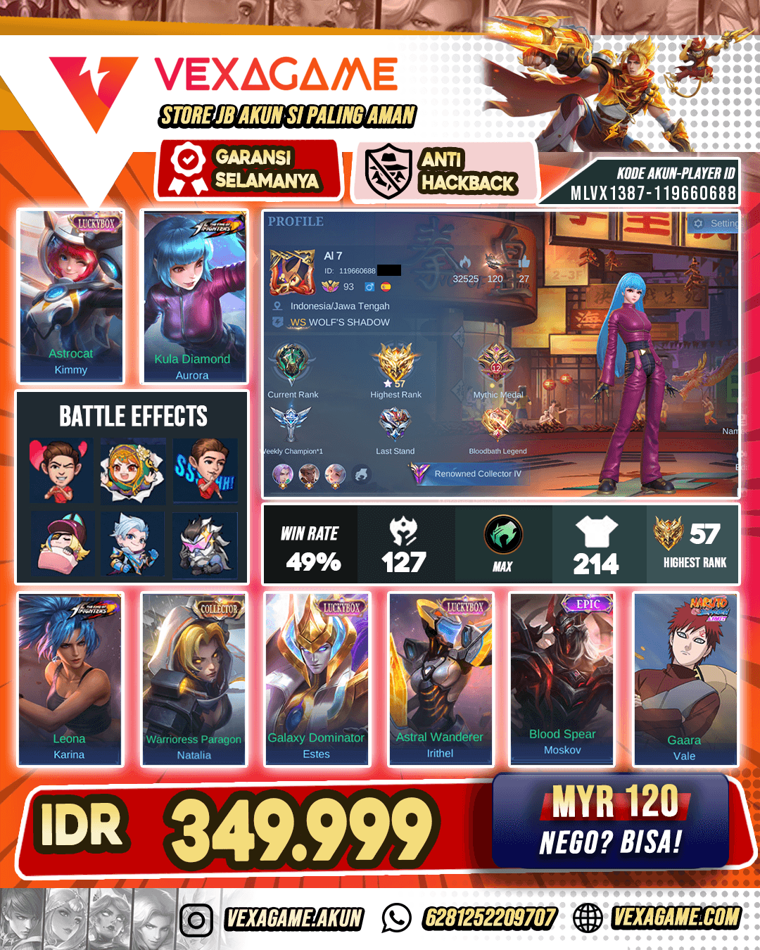Aurora KOF | 3 Luckybox
