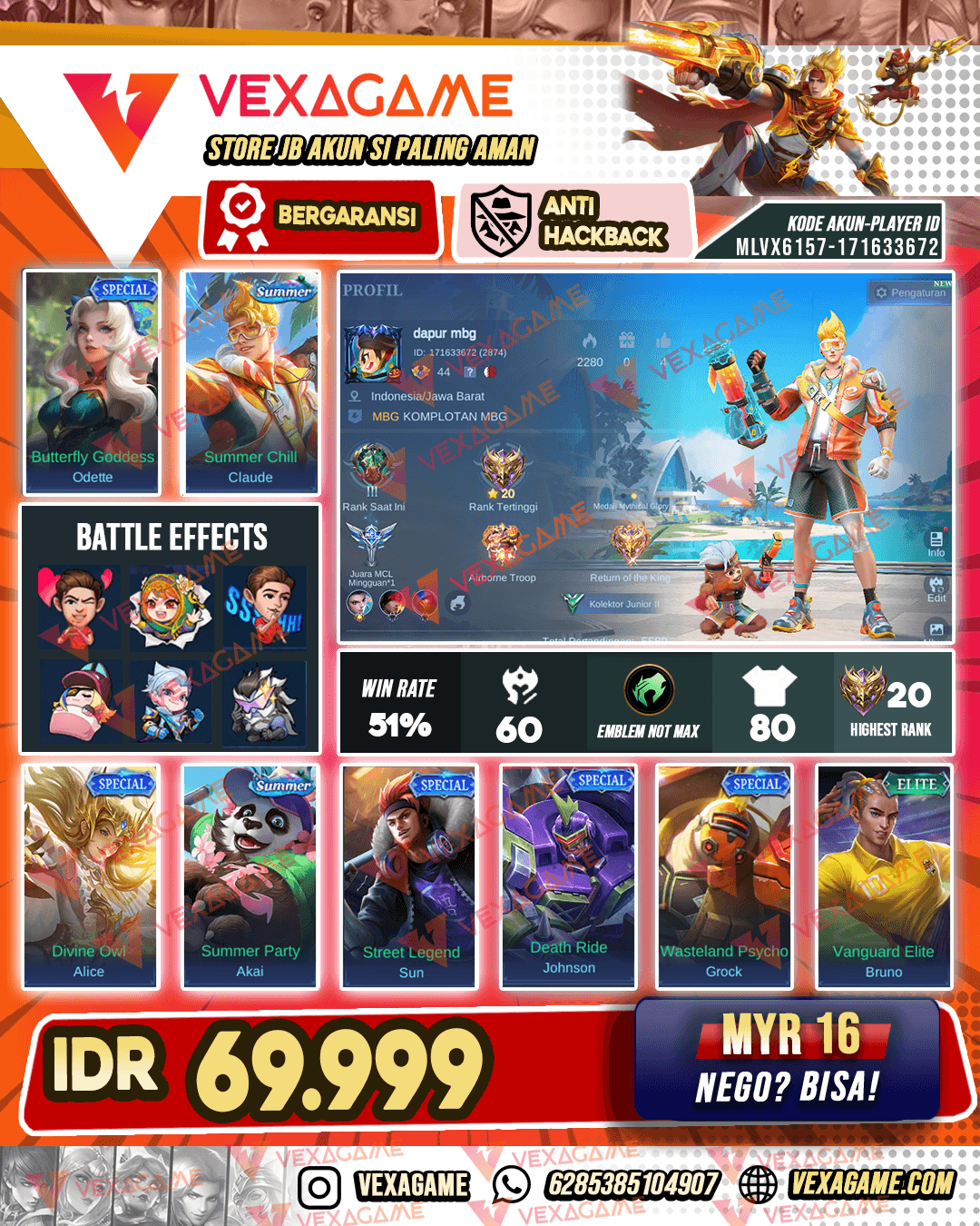Akun Murah Meriah
