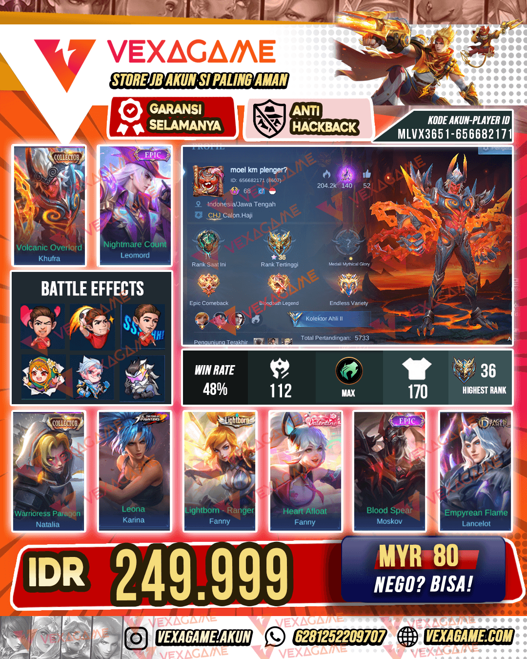 Khufra Collector | Leomord Epic