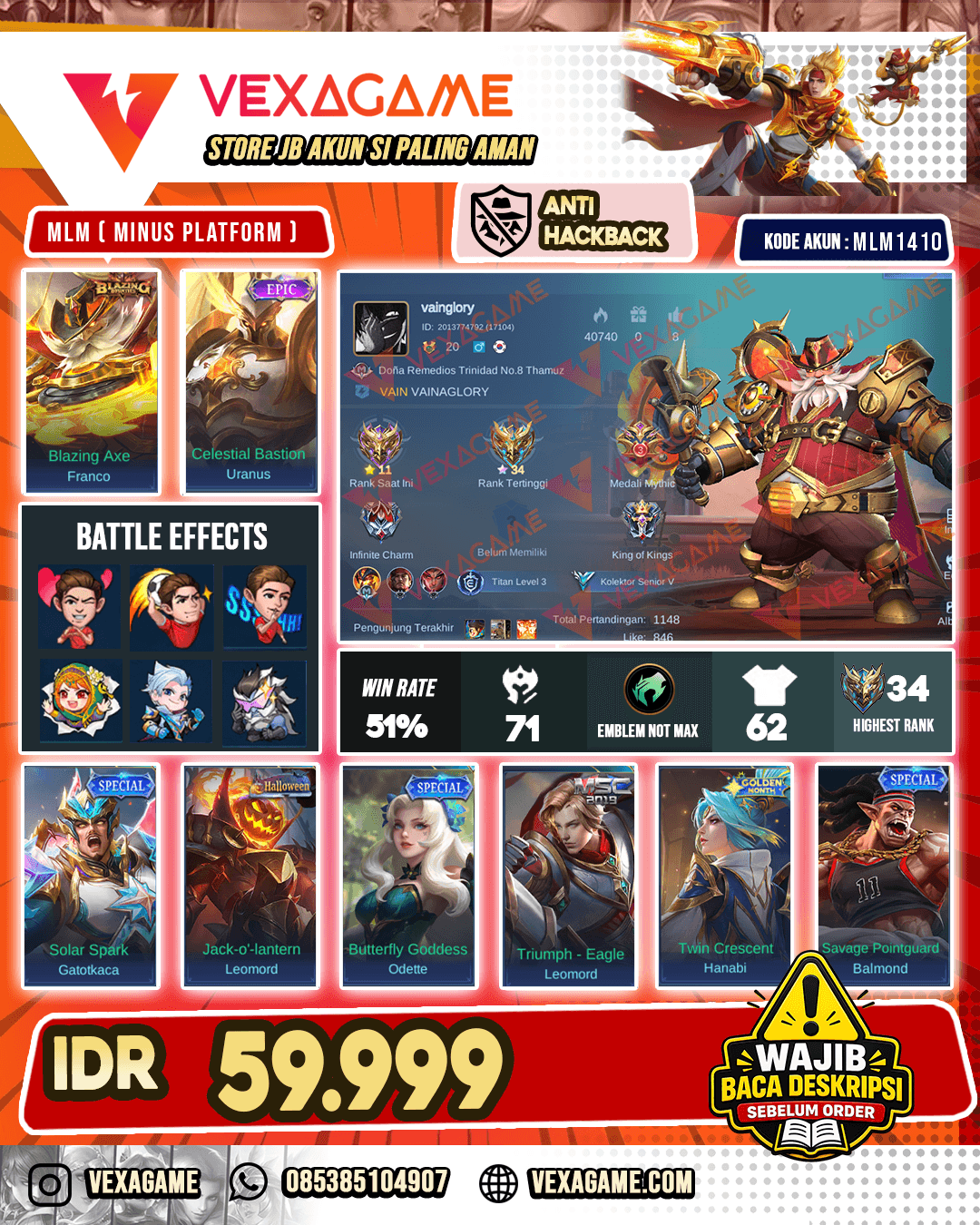 Franco Blazing | Uranus Epic