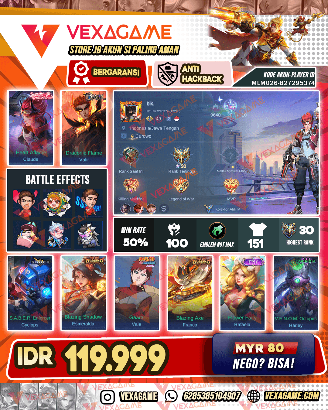 Claude Valentine | Valir Dragon Timer