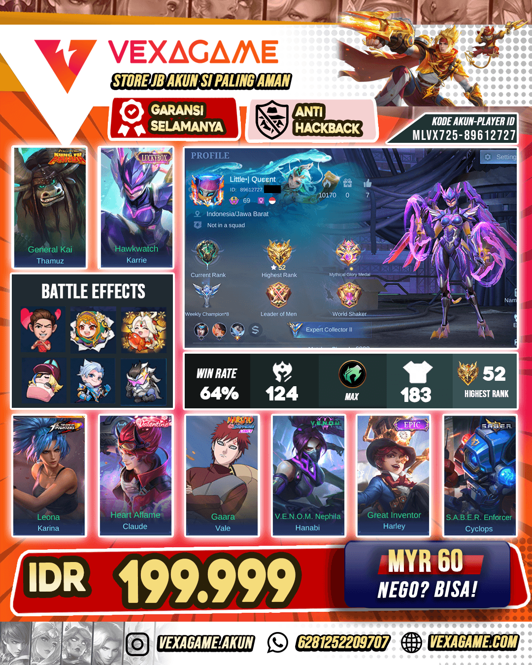 Karrie Luckybox | Collector Ternama