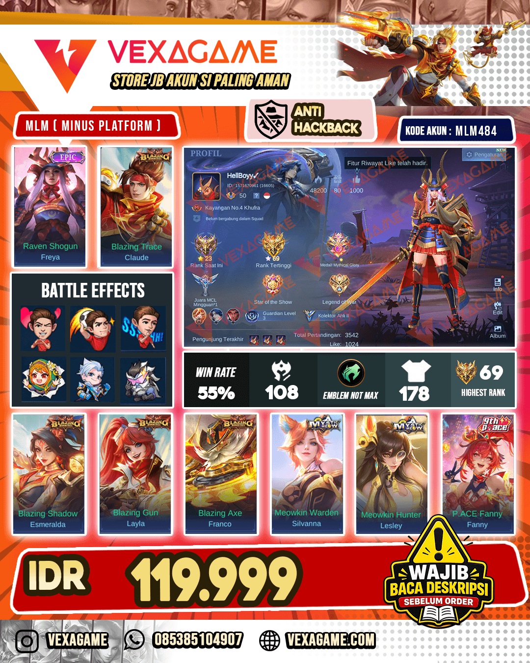 Freya Epic | 4 Blazing