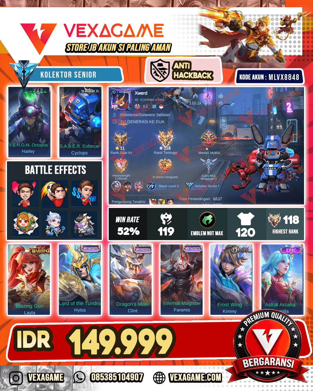 Cyclop SABER | Ex Immortal