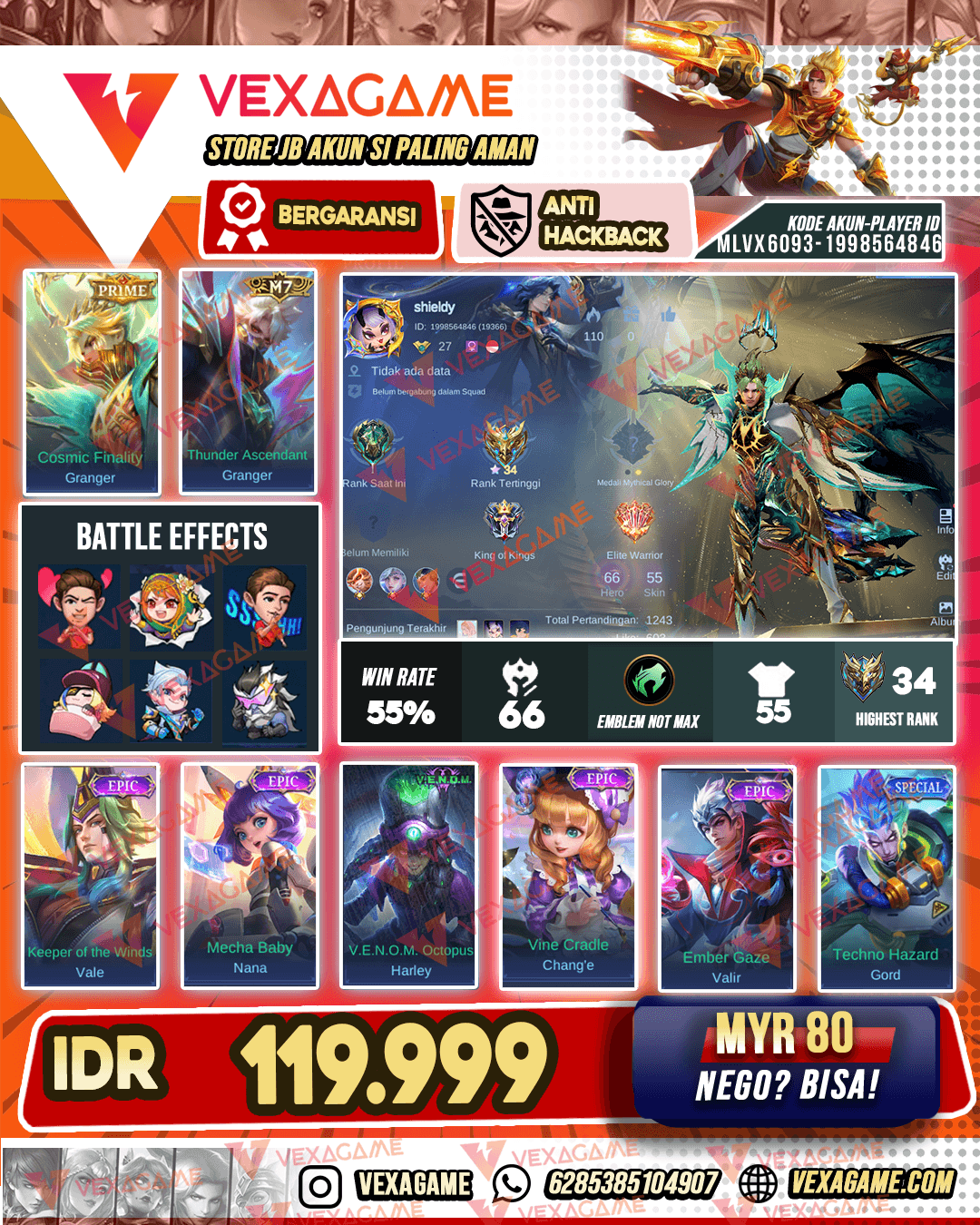 Granger Prime | Vale Epic