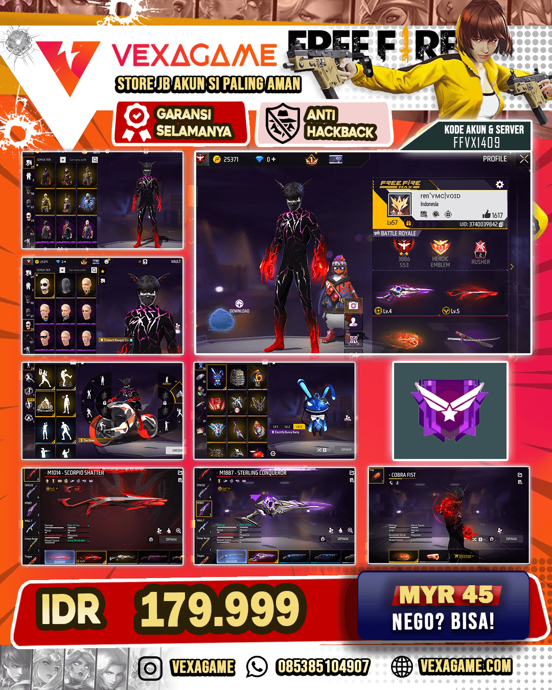 2 SG EVO | Bundle VOID | FC Joker