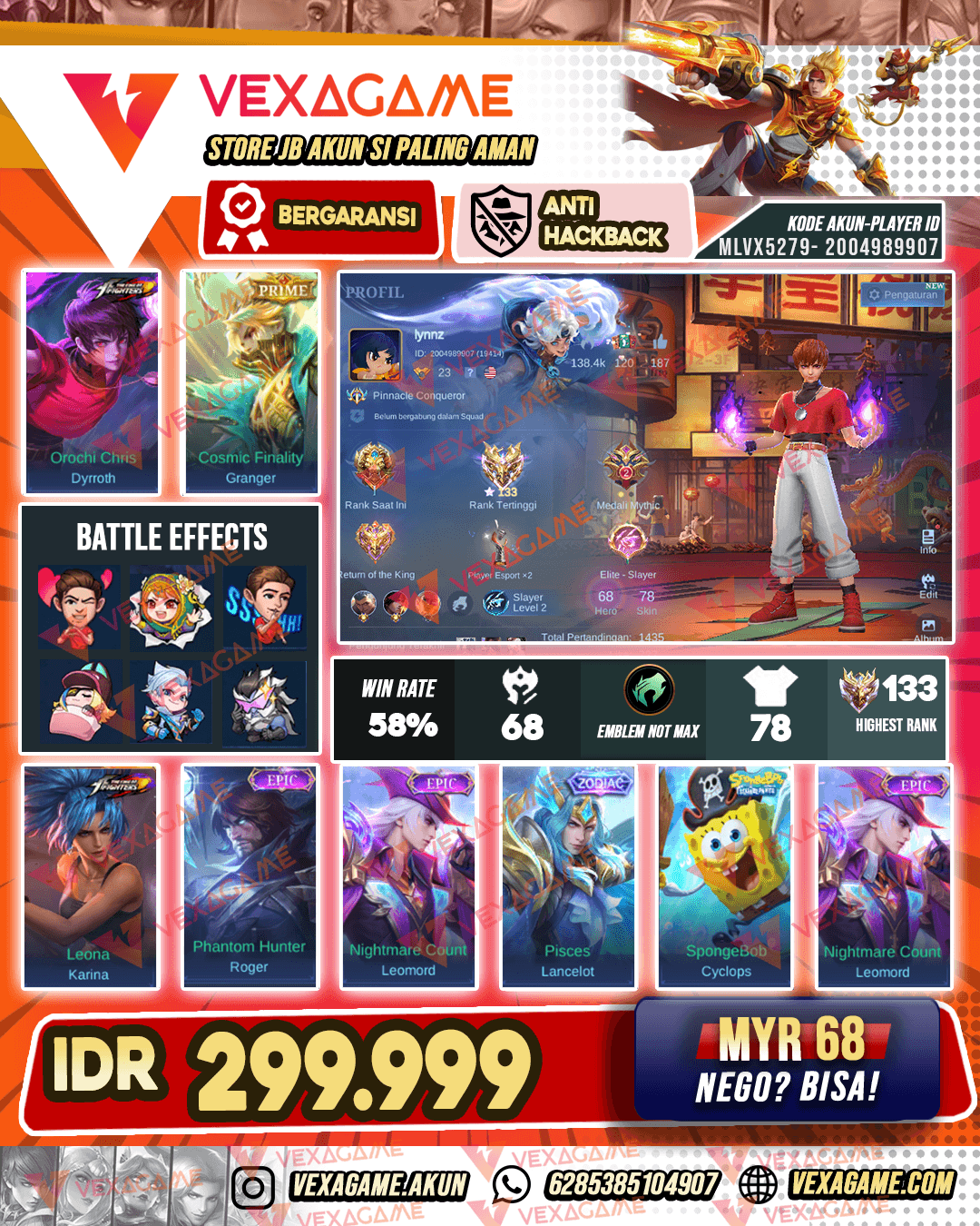 Dyrroth Kof | Granger Prime | Ex immo