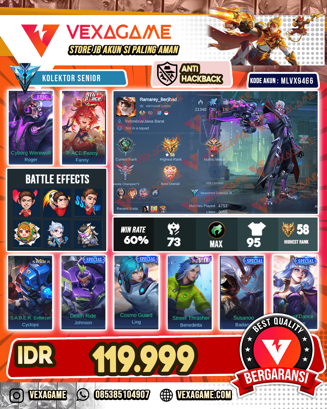Roger Epic | Fanny P ace