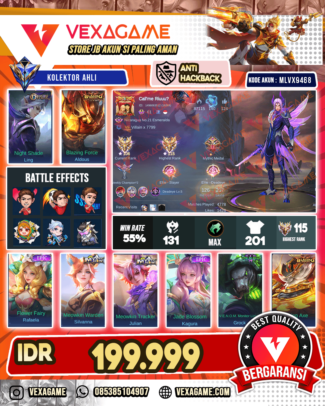 Ling Epic |  Aldous Blazing | Ex Immo