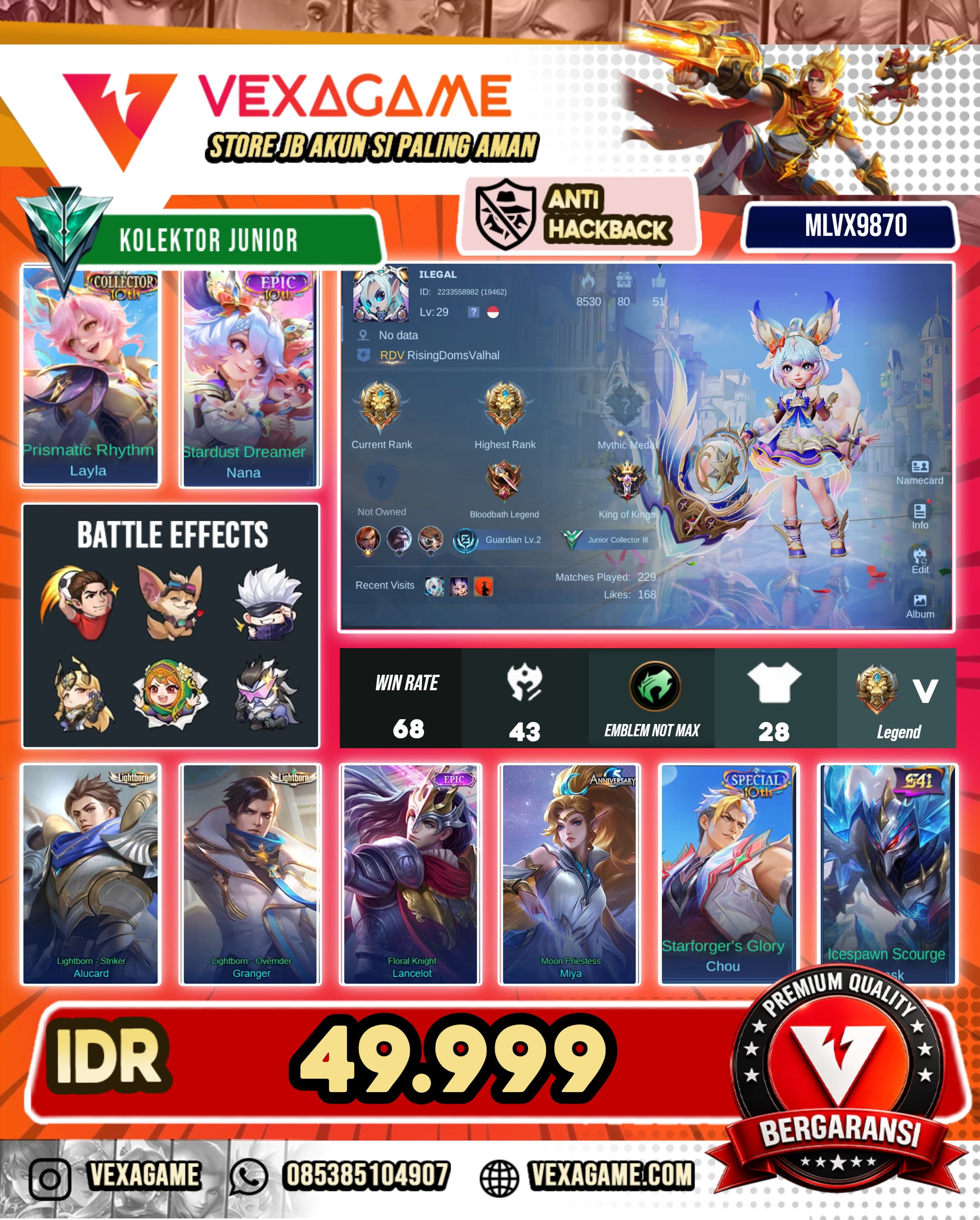 AKUN MURAH BUDGET PELAJAR