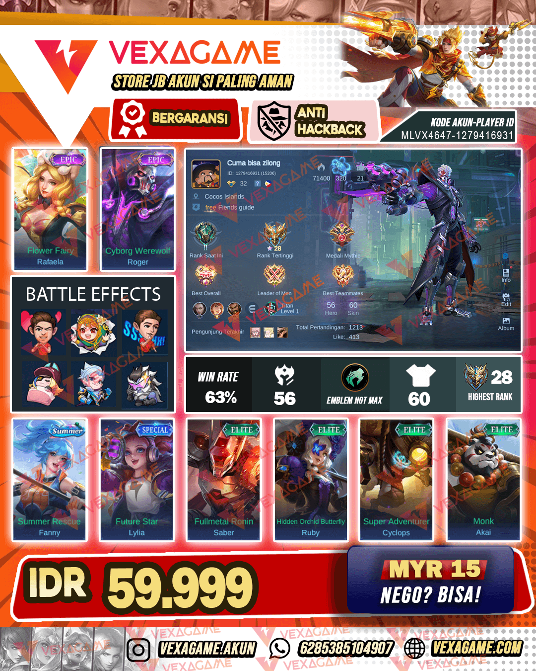 Akun Murah Budget Pelajar