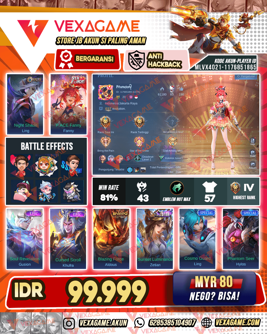 Fanny P ACE | Zetian Starlight