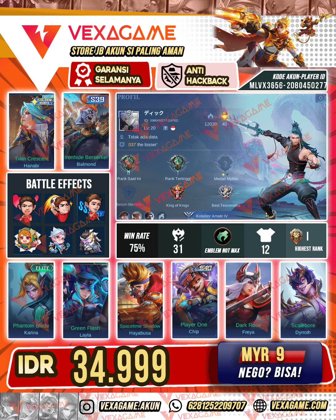 Akun Murah Hemat DI Kantong