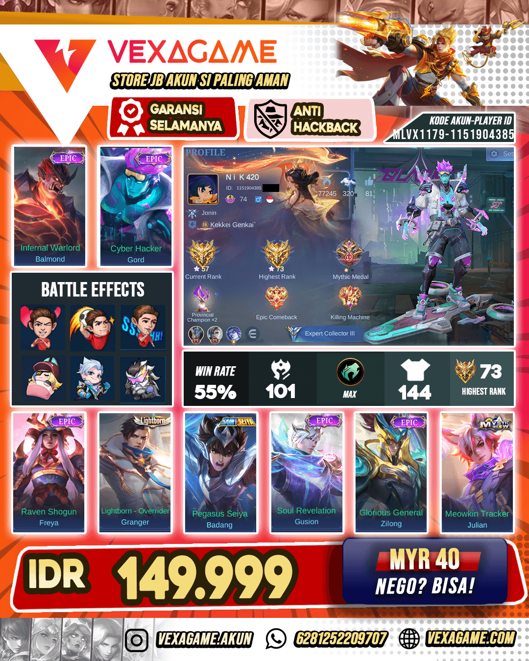 Gord Epic Murah