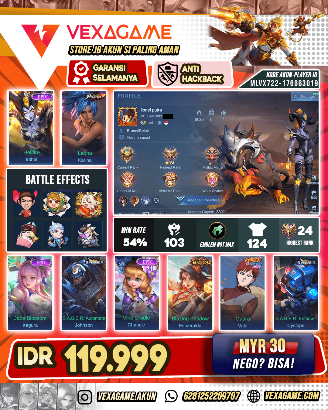Irithel Epic Murah