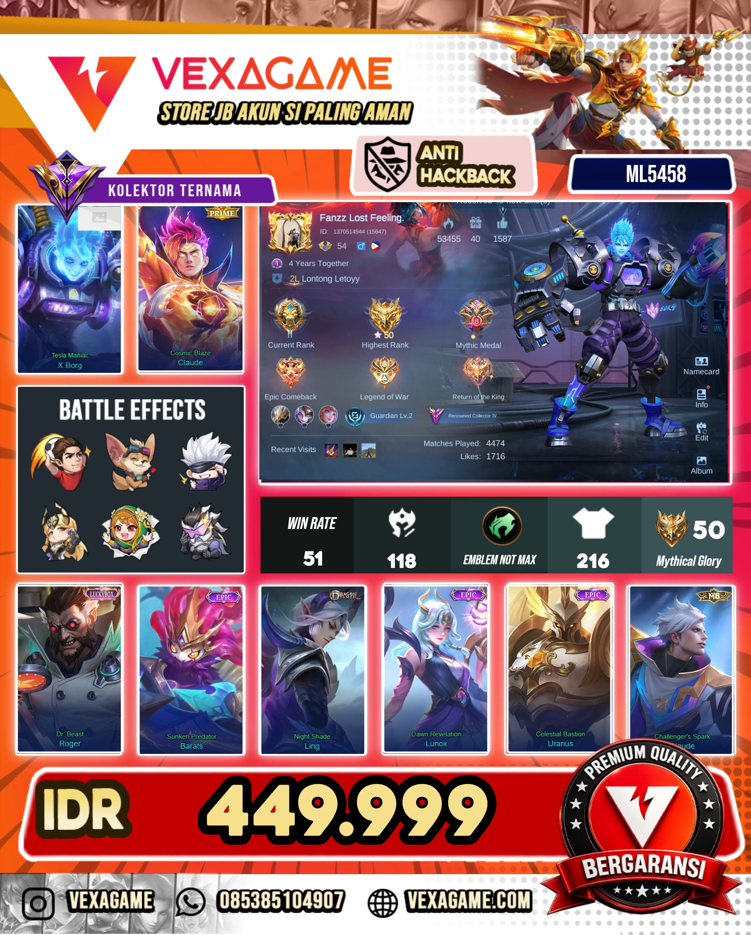 X Borg 11.11 | Claude Prime | Roger Luckybox
