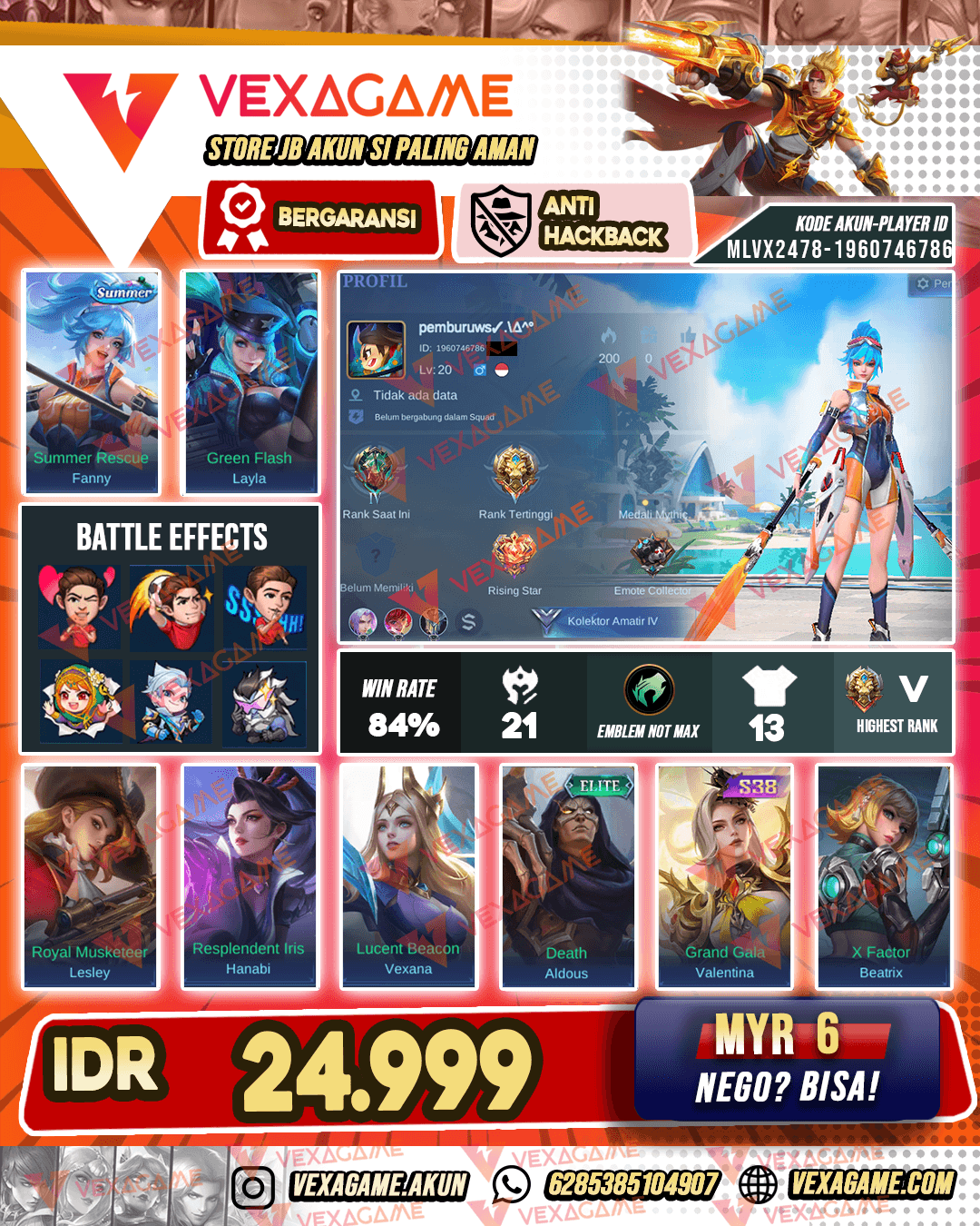 Akun murah | Polosan