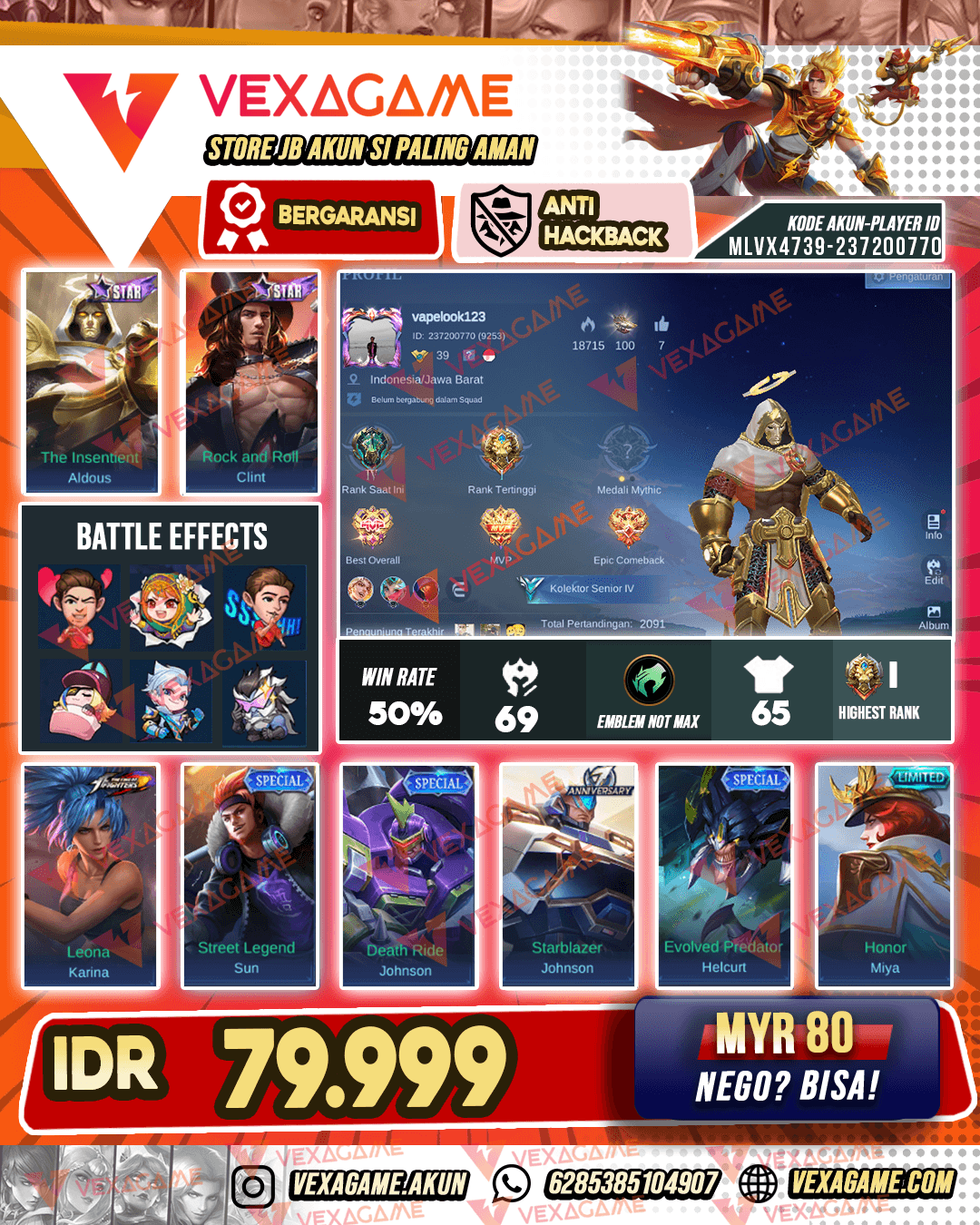 Akun Murah