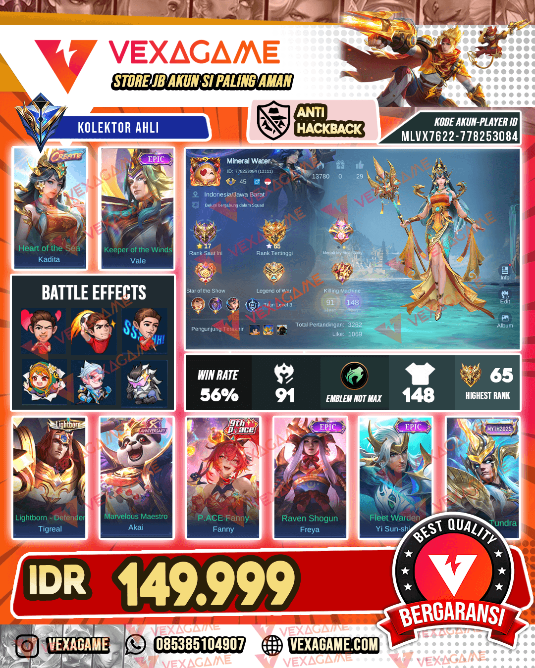Kadita Create | Vale Epic