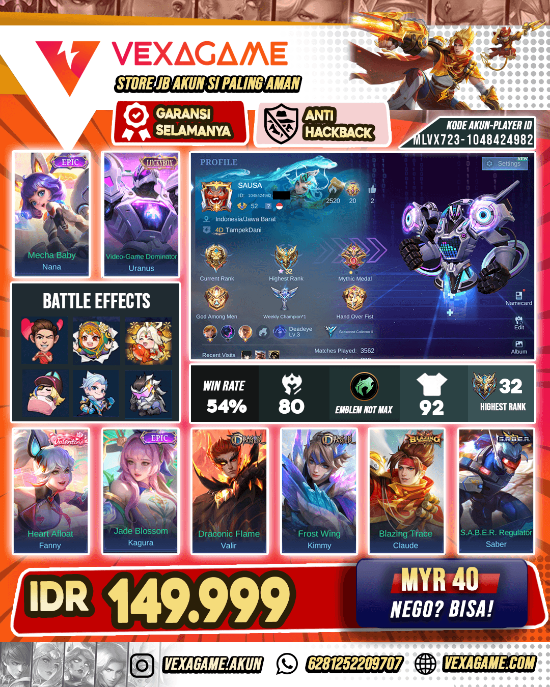 Uranus Lucky Box Murah