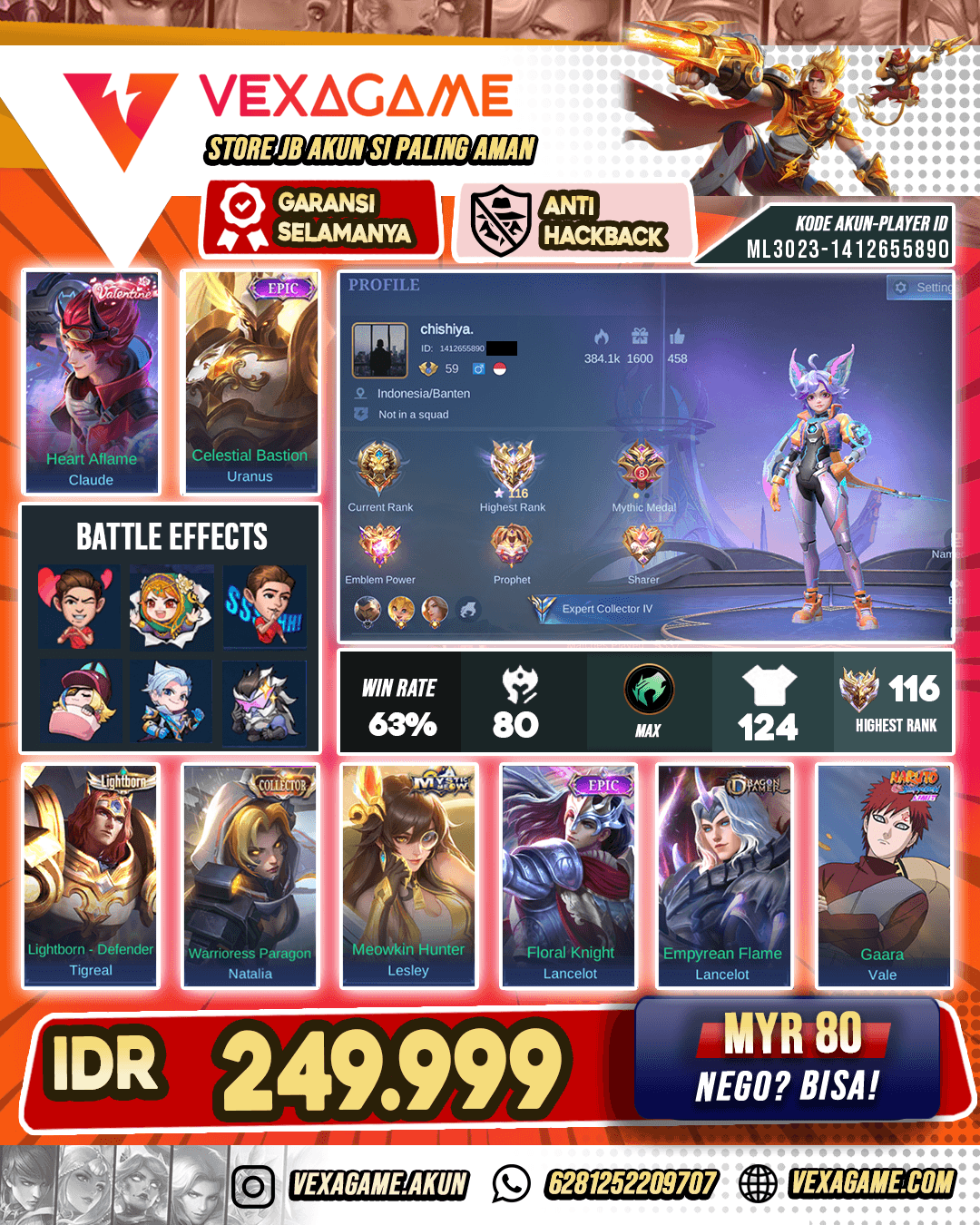 Joy Starlight | EX Immortal | Emblem MAX