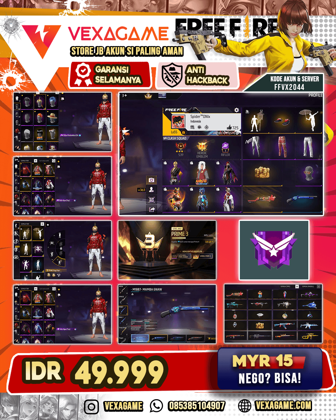 Akun Murah Prime 3