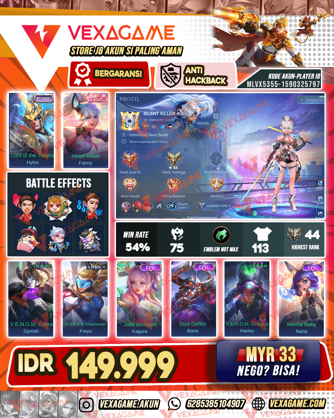 Hylos Myth X Fanny Valentine