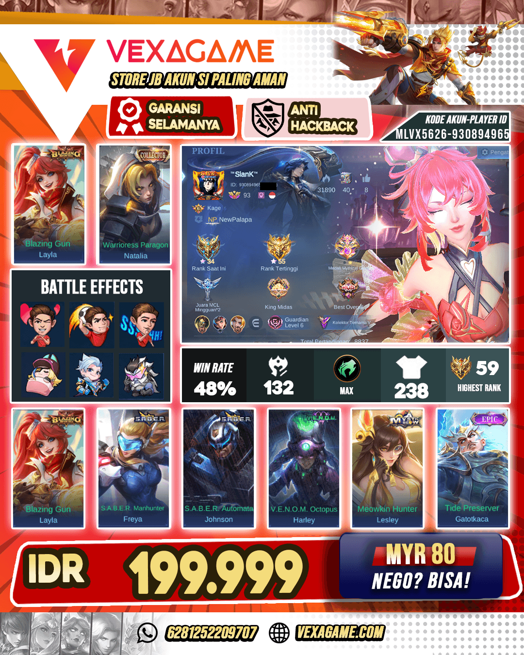 Fanny P ACE | Hero + Emblem MAX
