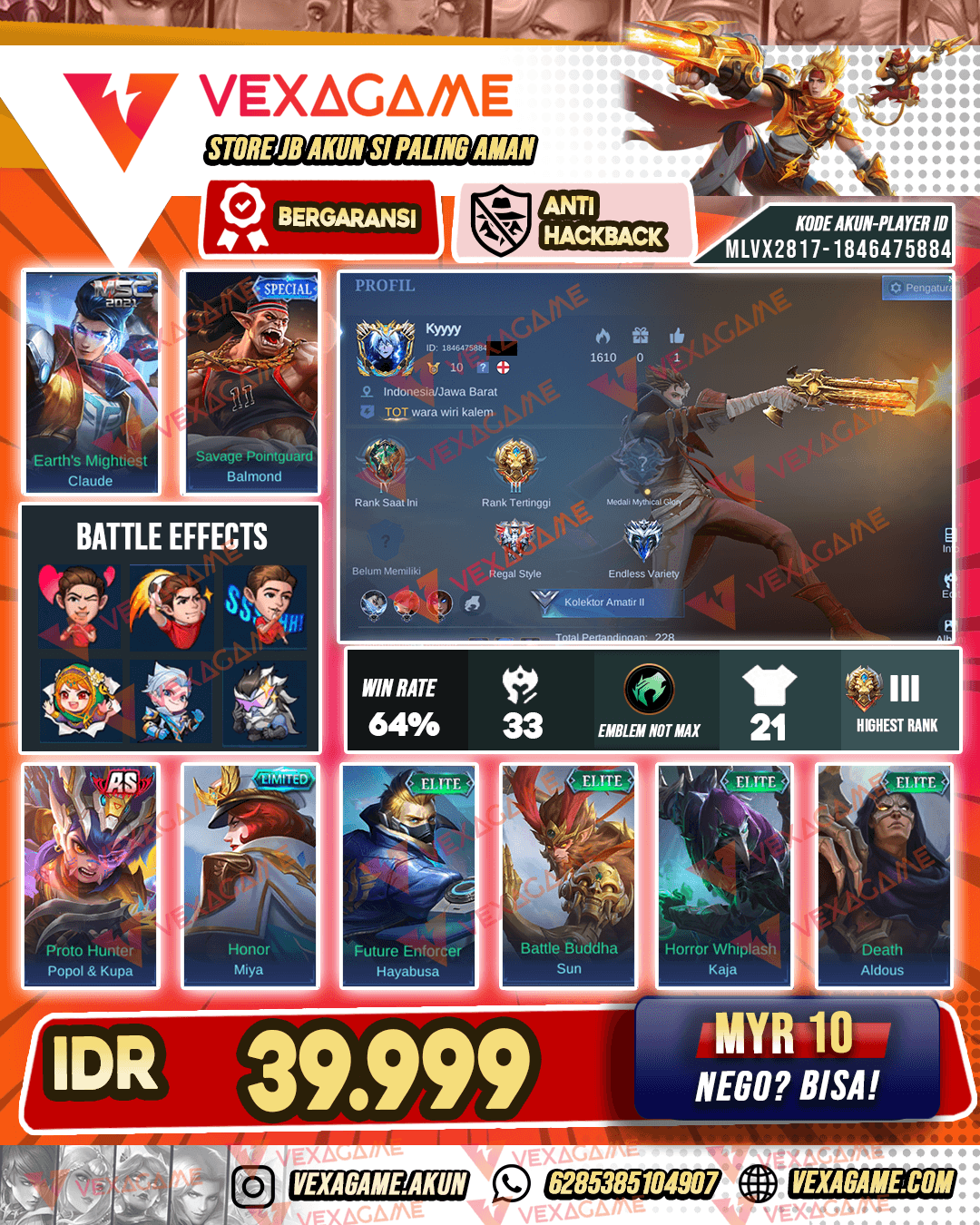 Akun Murah