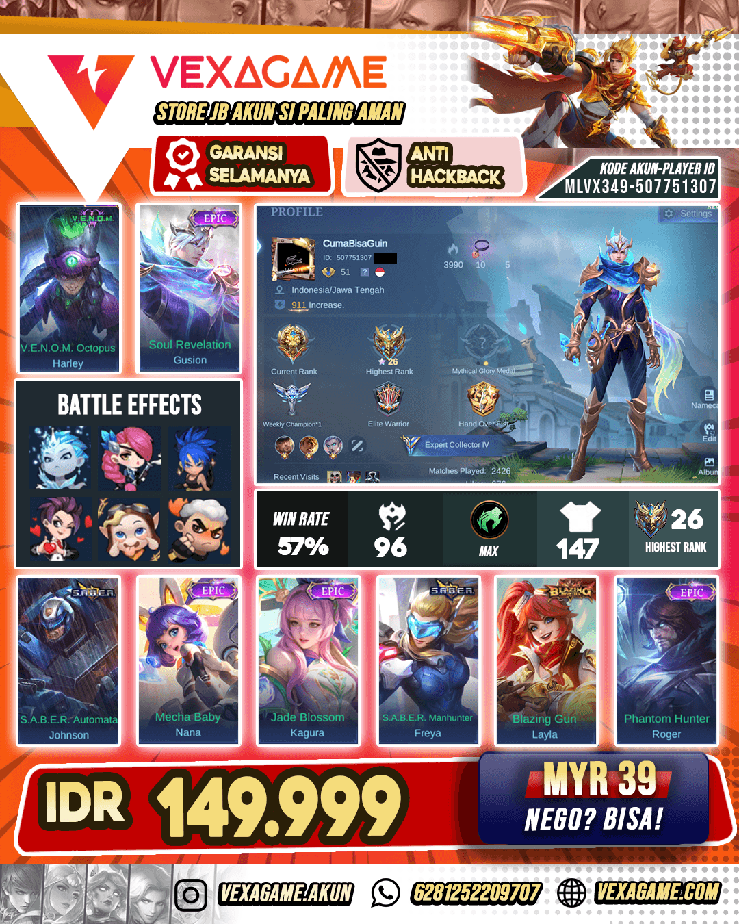 Akun Murah