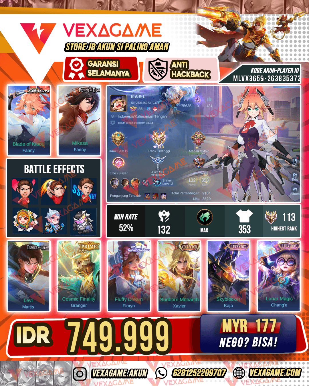 Fanny Aspirants | Fanny Mikasa | Xavier Collector |