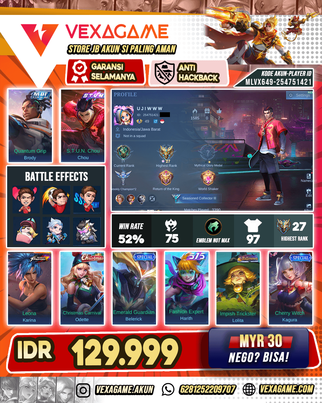 Chou STUN X Karina KoF