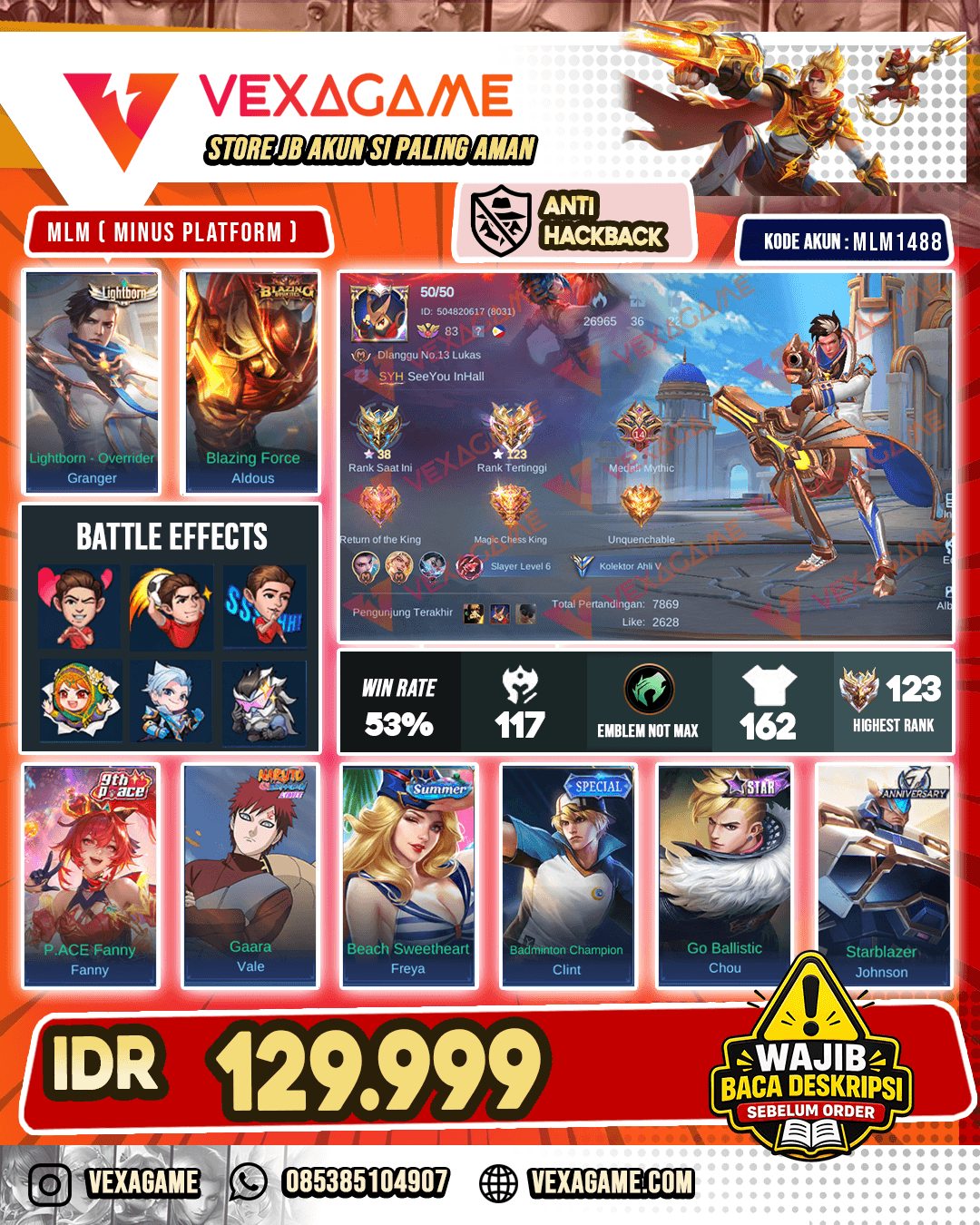 Granger Lightborn | Aldous Blazing Ex Immo