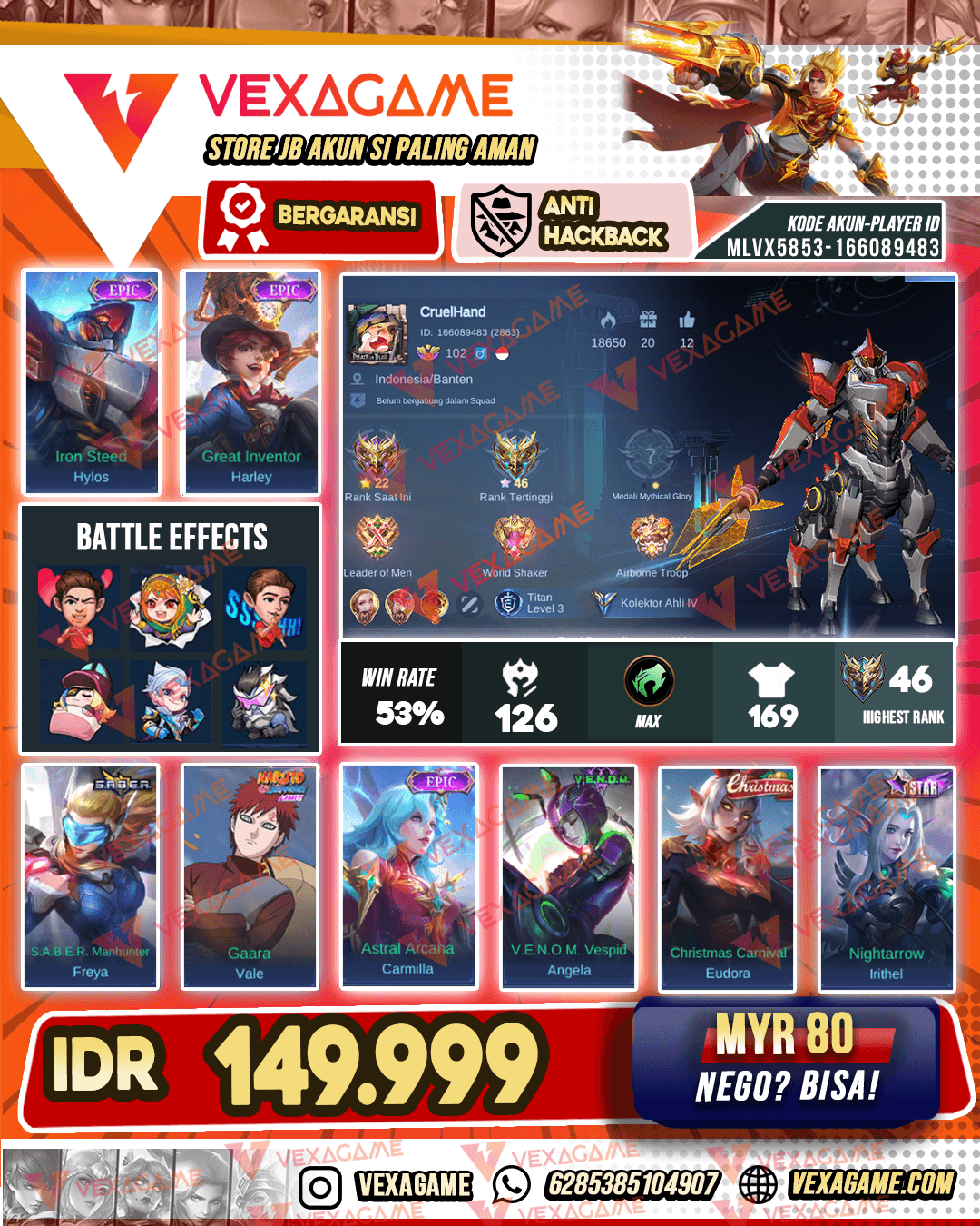 Hylos Epic | Harley Epic | Emblem MAX