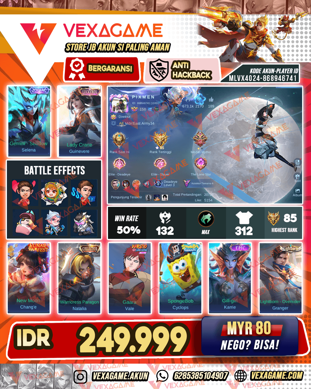 Guinevere Luckybox | ALL MAX