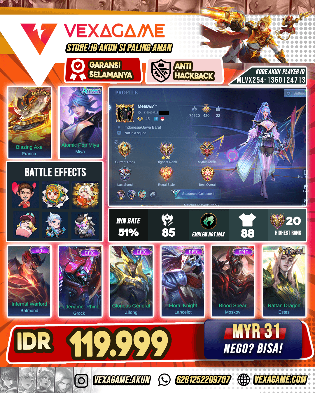 Miya Atomic Murah